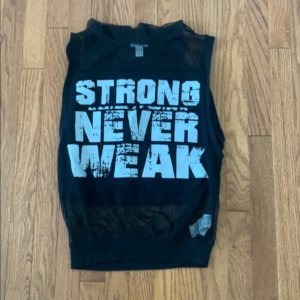 Mesh workout tank